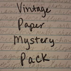 Vintage Paper Mystery Pack (3)